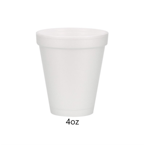 4oz foam cup