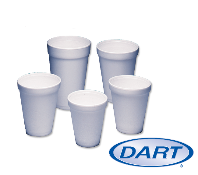 Dart 8J8 Insulated Foam Cup, 8 oz. - Wipeco, Inc.